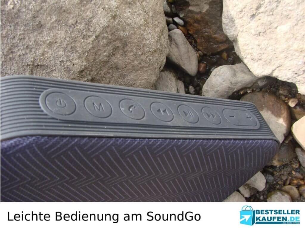 Bedienung Bluetoothlautsprecher