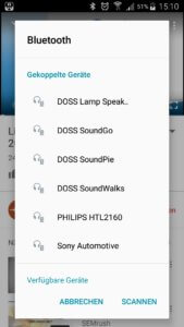 Bluetoothgeraet koppem