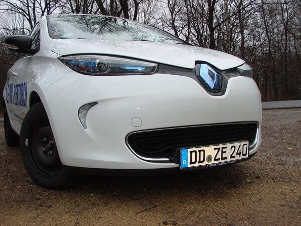 Tagfahrlicht am Renault Zoe